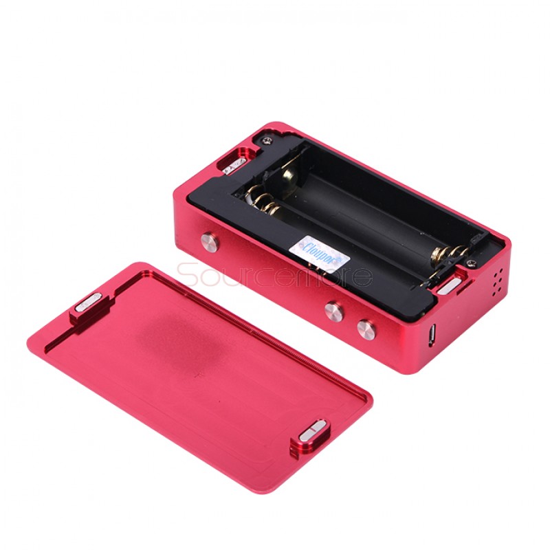 Cloupor T8 150W VW Box Mod - red