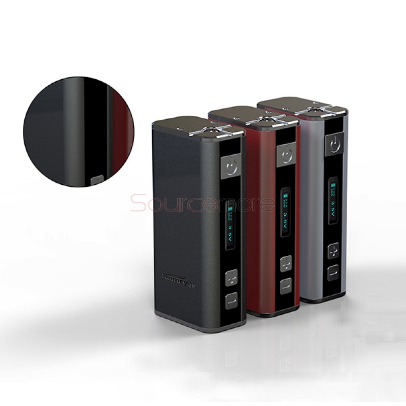 Kamry 30 V1 Variable Wattage 2000mah 510 Threading Box Mod- Black