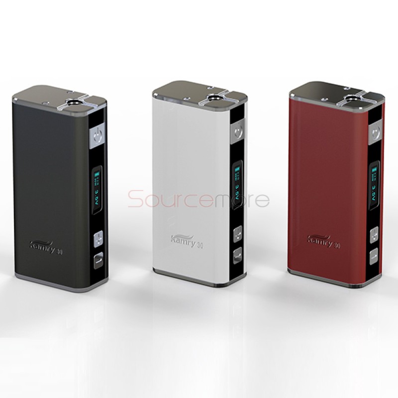Kamry 30 V1 Variable Wattage 2000mah 510 Threading Box Mod- Black
