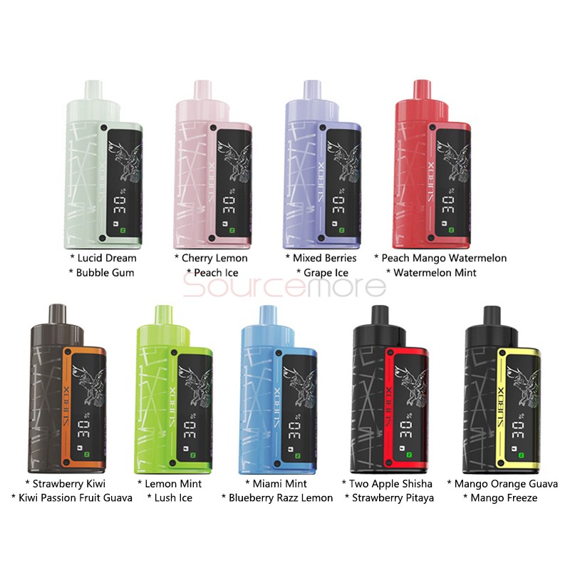 【メーカー再生品】 Kanger 1pc 0.5% 40ml Kit Vape Disposable 50K Subox ライト・ランタン