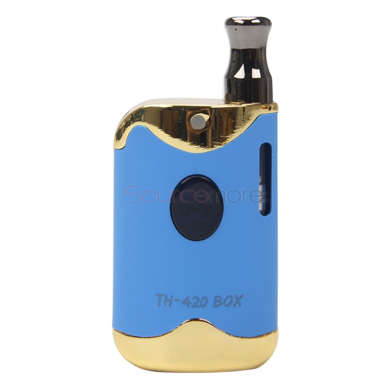 Kangvape Th 420 Ii Box Starter Kit 650mah 0 5ml Ceramic Cartridge Blue