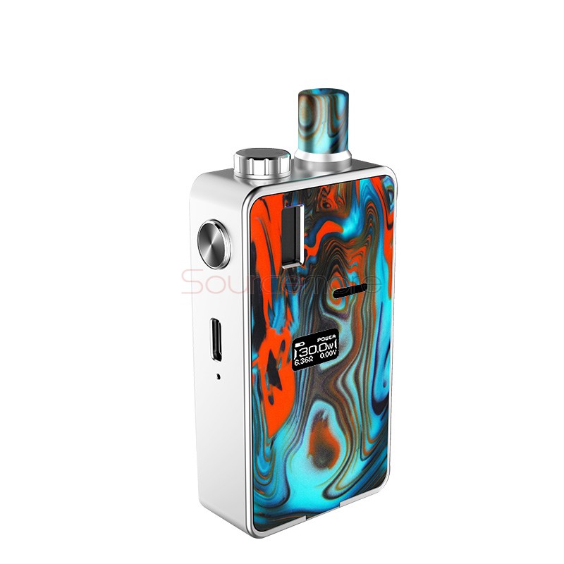 Hugo Vapor Kylin 30W Pod Mod Kit Resin Version -  Silver Ice