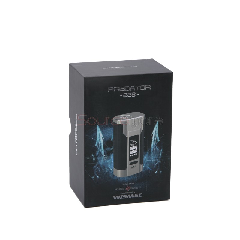 Wismec Predator 228W TC Mod - White