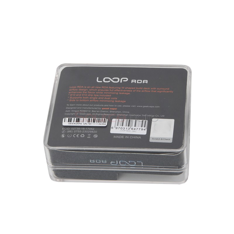 Geek Vape Loop RDA - Stainless Steel