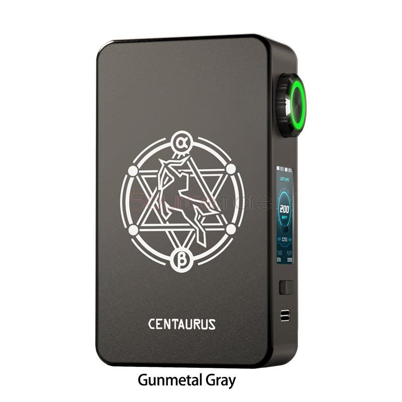 Lost Vape Centaurus M200 Box Mod Gunmetal Gray