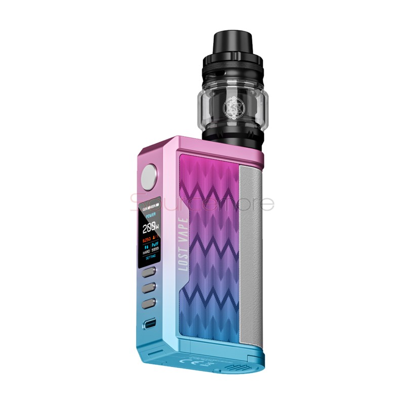 Lost Vape Centaurus Q200 Kit with Centaurus Sub Ohm Tank Sakura Pink Wave Pastel