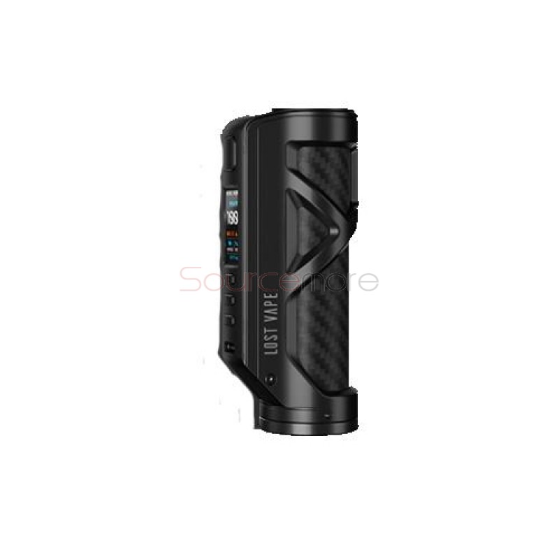 Lost Vape Cyborg Quest 100W Mod Matt Black Carbon Fiber