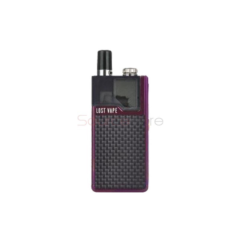 Lost Vape Orion DNA GO Kit - Purple Textured Carbon Fiber