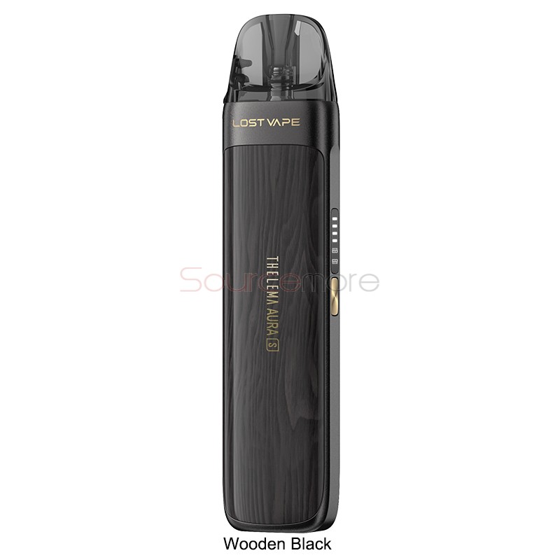 Lost Vape Thelema Aura S Pod Kit Wooden Black