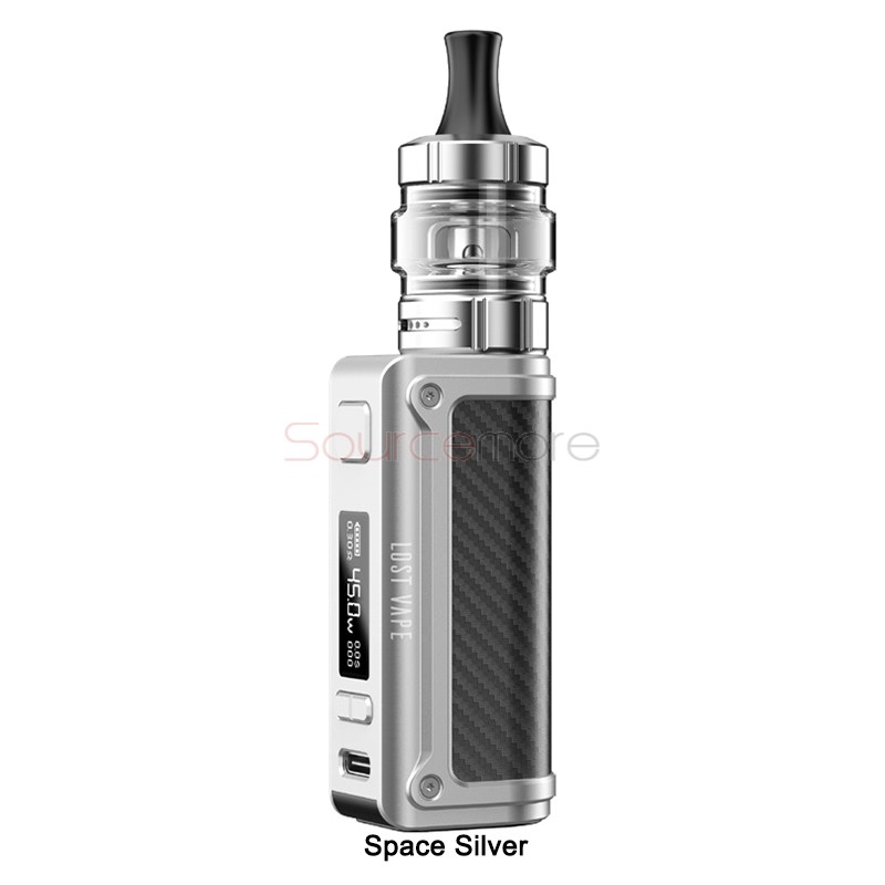 Lost Vape Thelema Mini Kit with UB Lite Tank Space Silver
