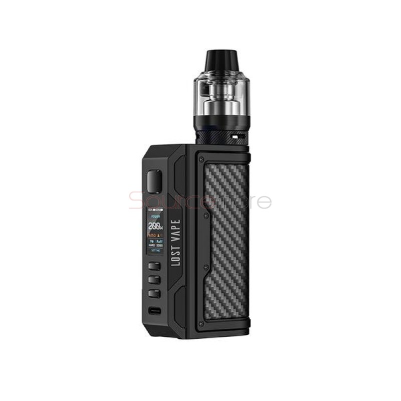Lost Vape Thelema Quest 200W Kit Black Carbon Fiber
