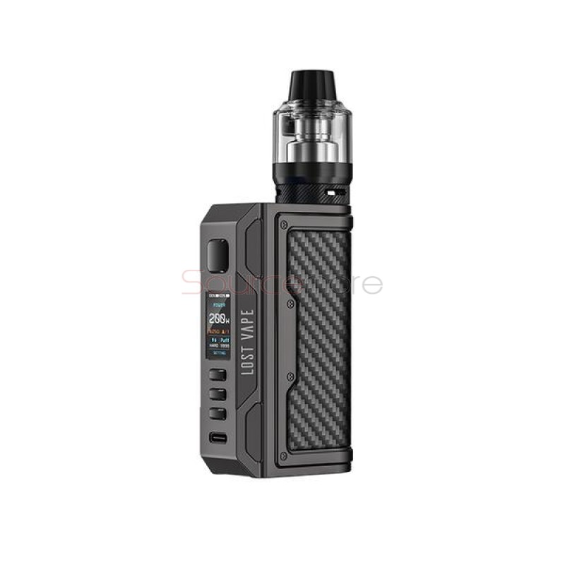 Lost Vape Thelema Quest 200W Kit Gunmetal Carbon Fiber