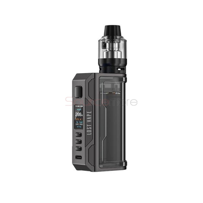 Lost Vape Thelema Quest 200W Kit Gunmetal Clear