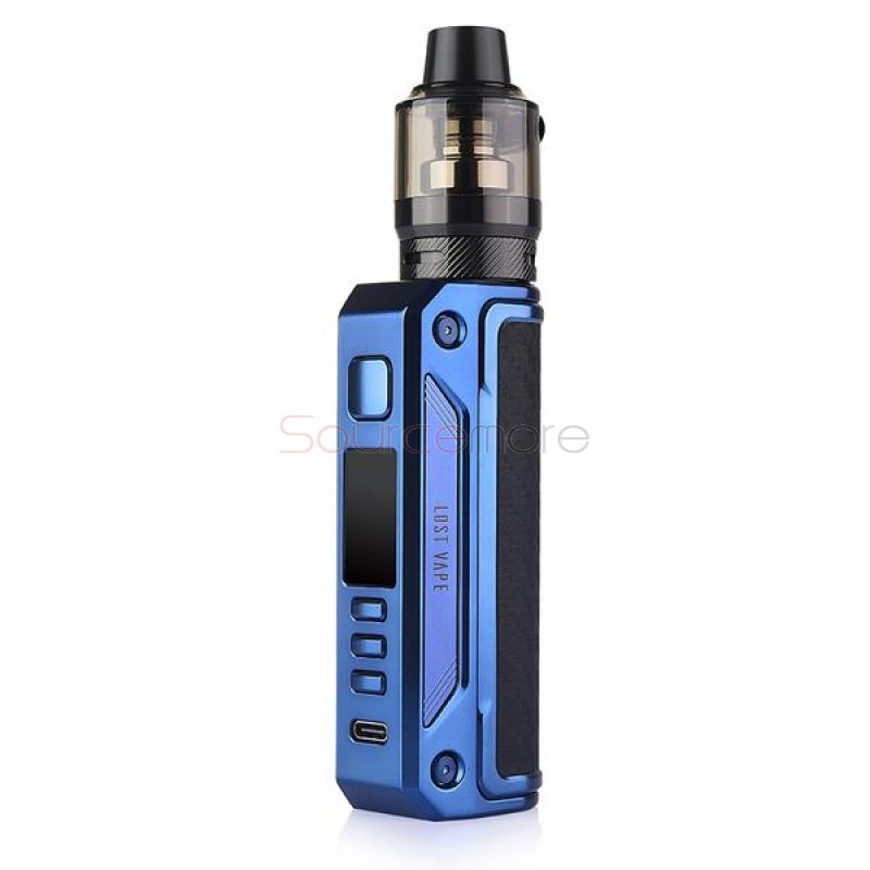 Lost Vape Thelema Solo 100W Kit Sierra Blue Carbon Fiber