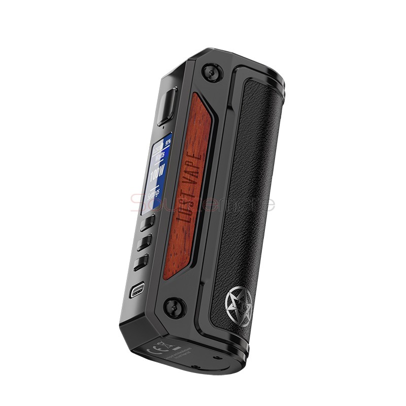 Lost Vape Thelema Solo DNA 100C Mod Black Calf Leather