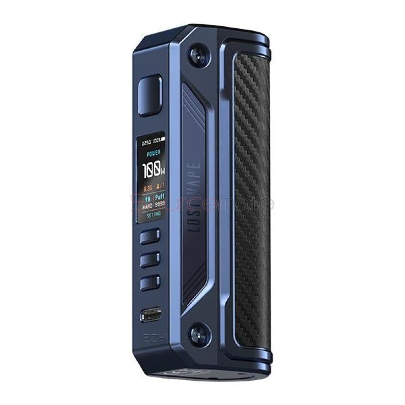 Lost Vape Thelema Solo Mod Sierra Blue Carbon Fiber