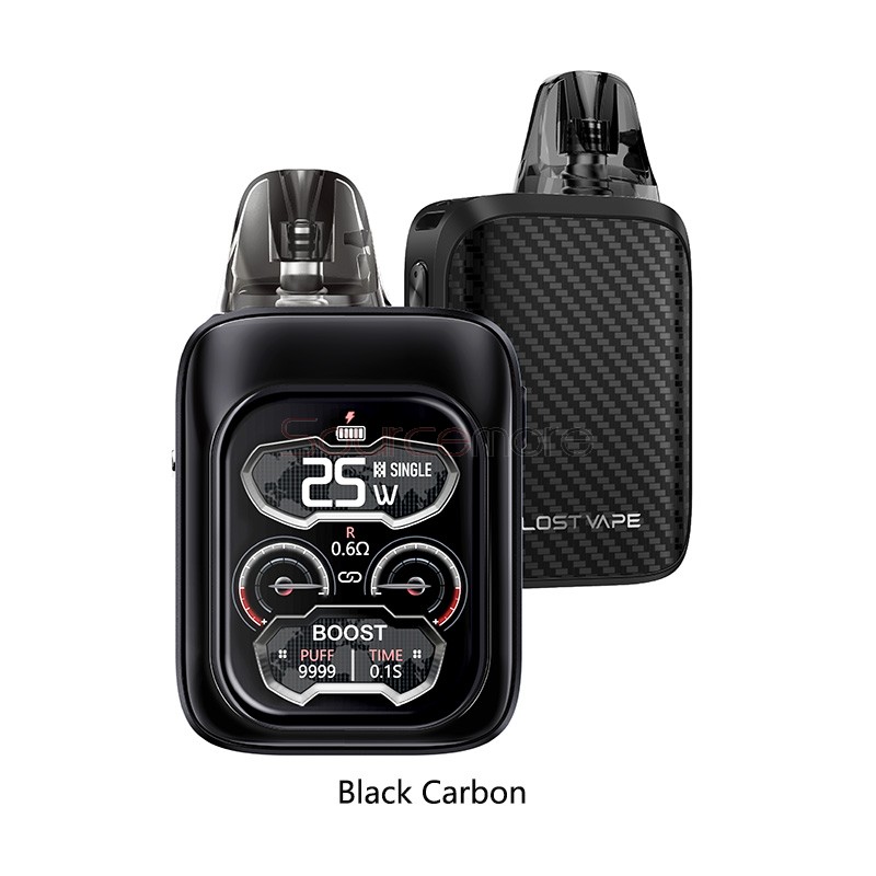 Lost Vape Ursa Baby 3 Pro Kit Black Carbon