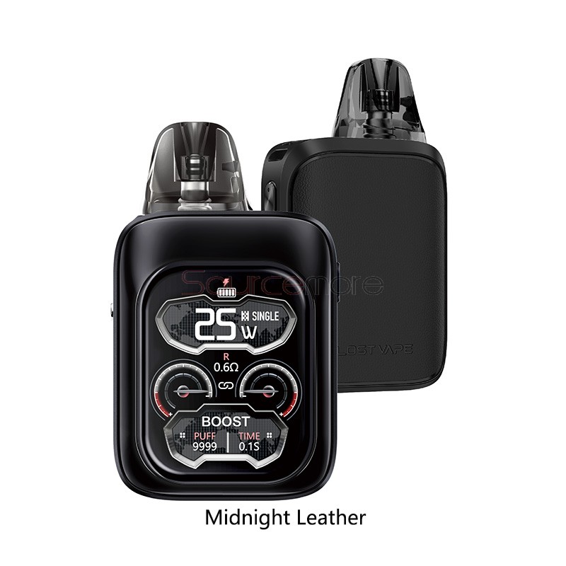Lost Vape Ursa Baby 3 Pro Kit Midnight Leather