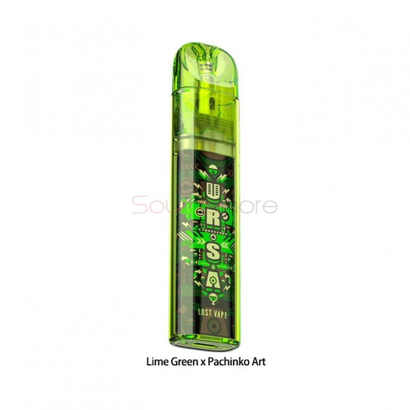 Lost Vape Ursa Nano Art Kit Lime Green x Pachinko Art