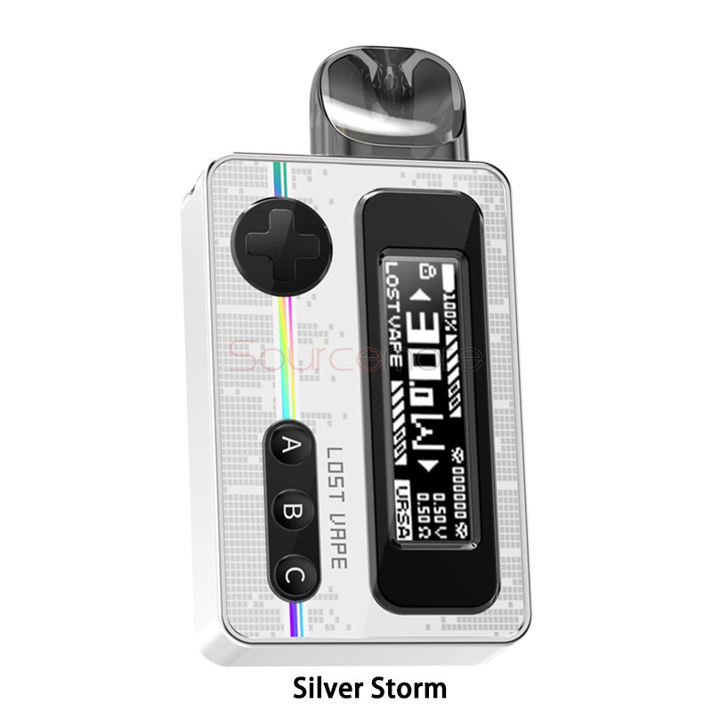 Lost Vape Ursa Pocket Pod Kit Silver Storm