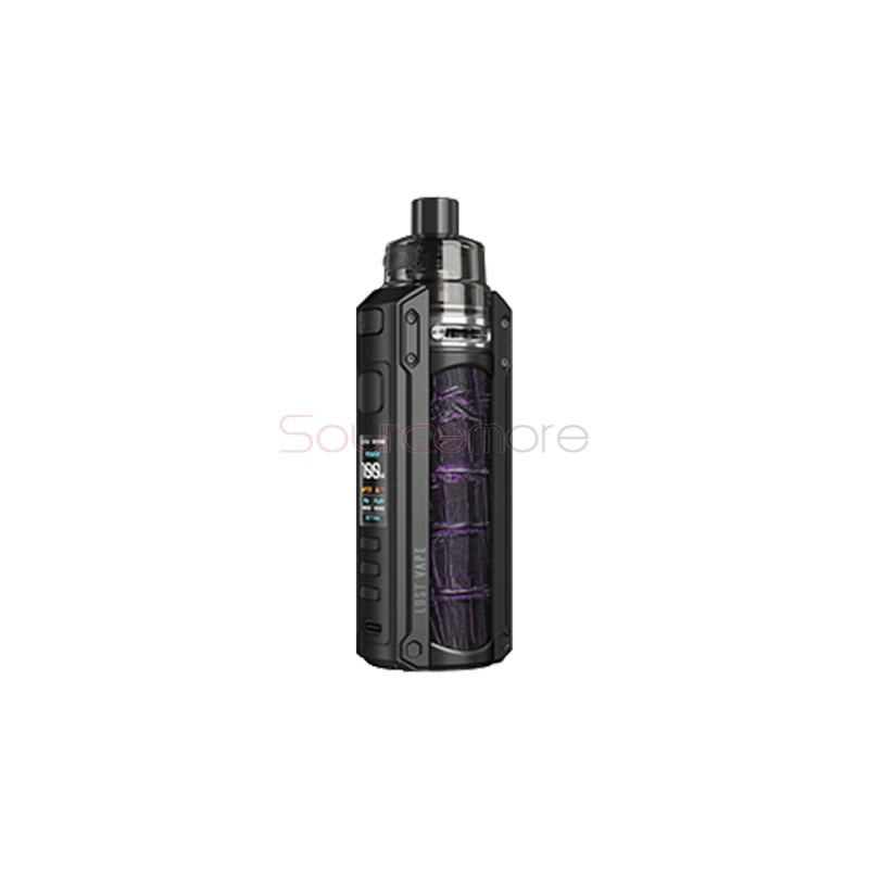 Lost Vape Ursa Quest Multi Kit Black Embossed Leather
