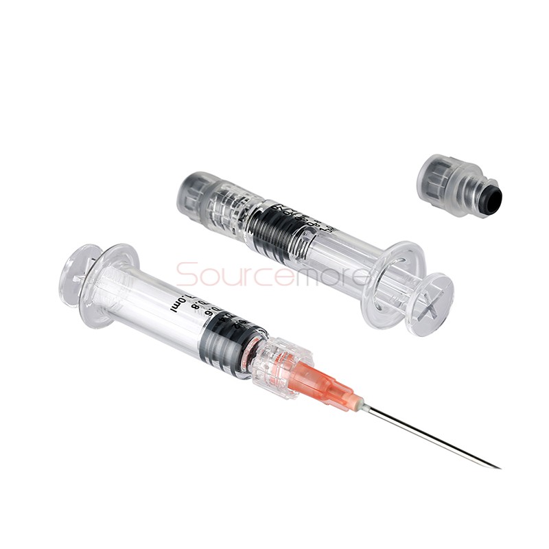 LTQ Vapor Luer Lock Glass Syringe 1.0ml