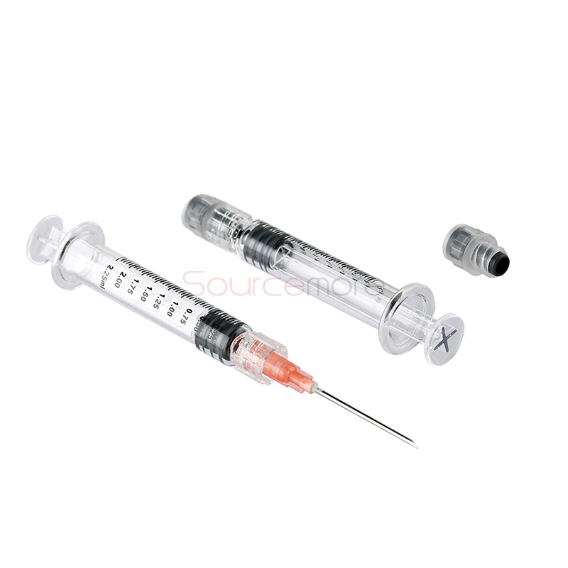 LTQ Vapor Luer Lock Glass Syringe 2.0ml