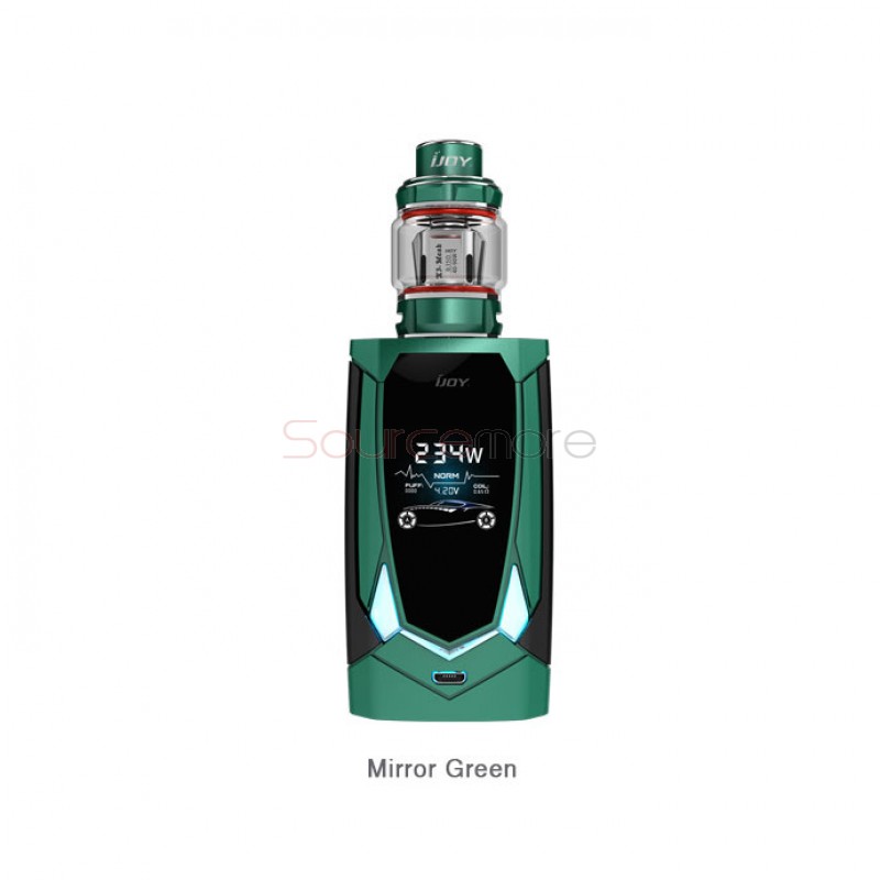 IJOY Avenger 270 Kit 234W Avenger 270 Mod with Avenger Subohm Tank-Mirror green