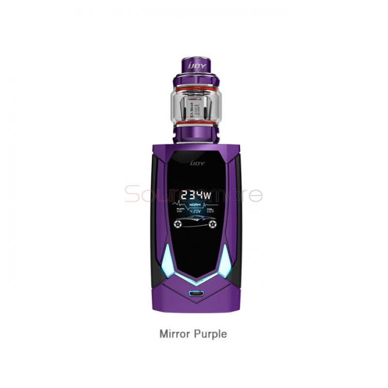 IJOY Avenger 270 Kit 234W Avenger 270 Mod with Avenger Subohm Tank-Mirror purple