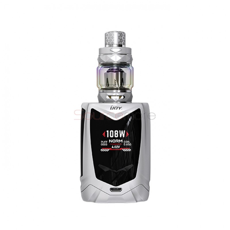 IJOY Avenger Baby 108W Voice Control Kit - Mirror White