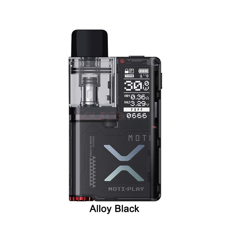 MOTI Play Pod Kit Alloy Black