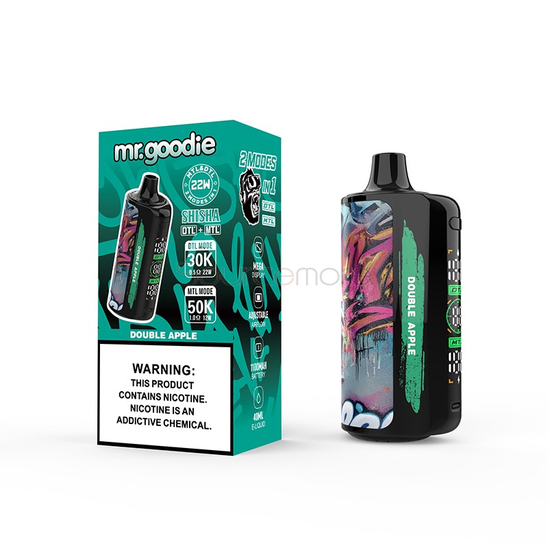 Mr.Goodie Shisha DTL & MTL Disposable Vape 50K