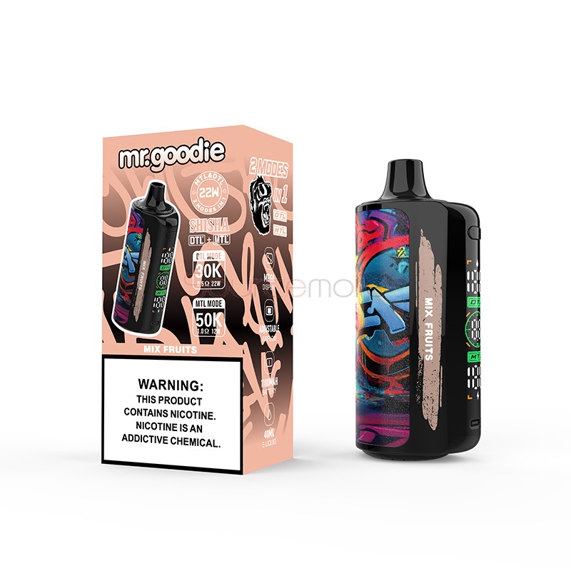 Mr.Goodie Shisha DTL & MTL Disposable Vape 50K