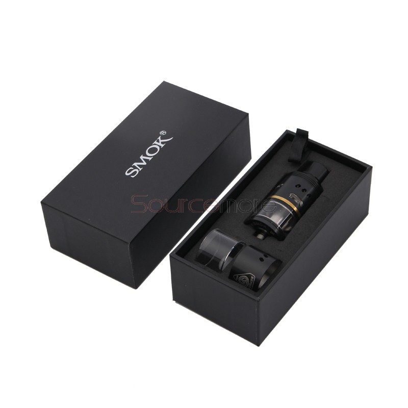 Smok Skyhook RDTA Side-filling Tank Support Single or Dual Coil Deck with 5ml Capacity and 24.5mm Diameter- Black
