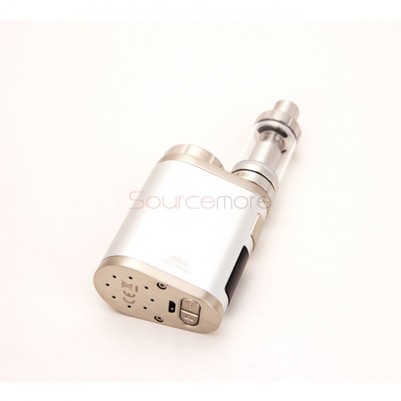 Eleaf iStick Pico Mega Kit 4.0ml Melo 3 Atomizer and TC 80W iStick Pico Mega Mod- Silver