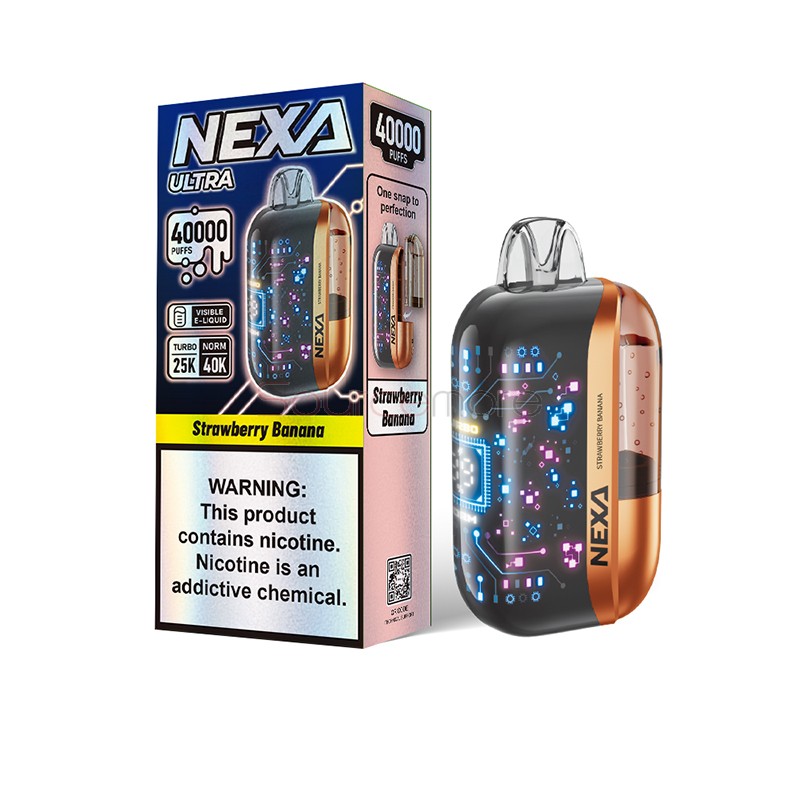 Nexa Ultra Disposable Vape Kit Strawberry Banana