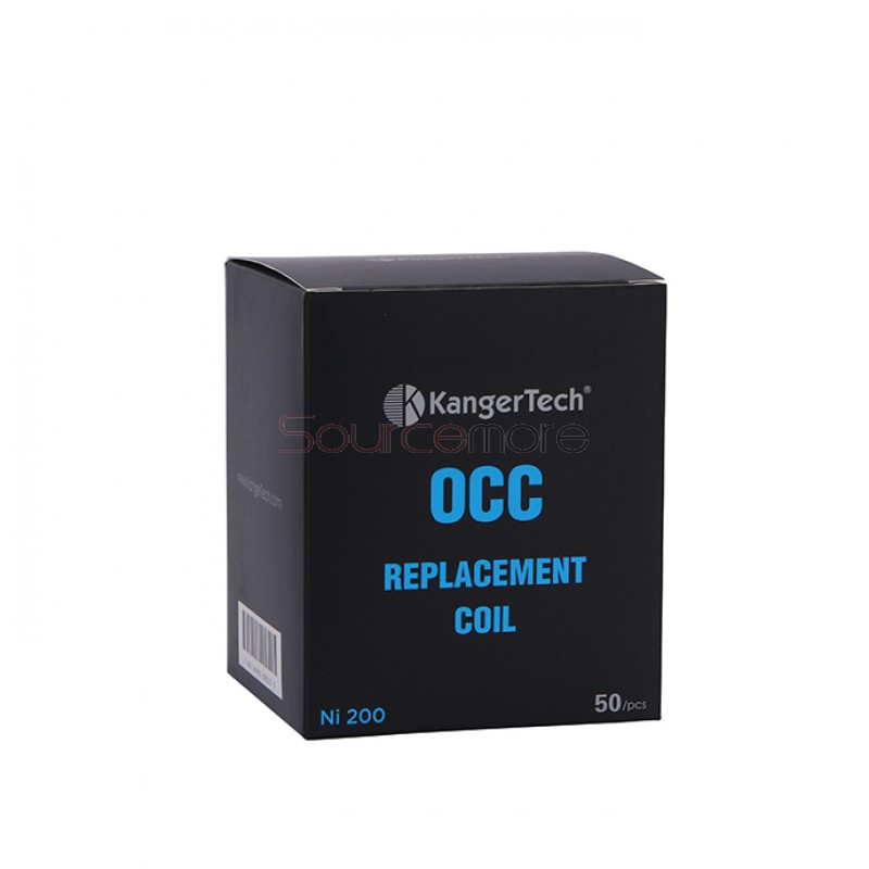Kangertech OCC Replacement Organic Cotton TC Coil Temperature Sensing Head for Subtank 5pcs - 0.15ohm