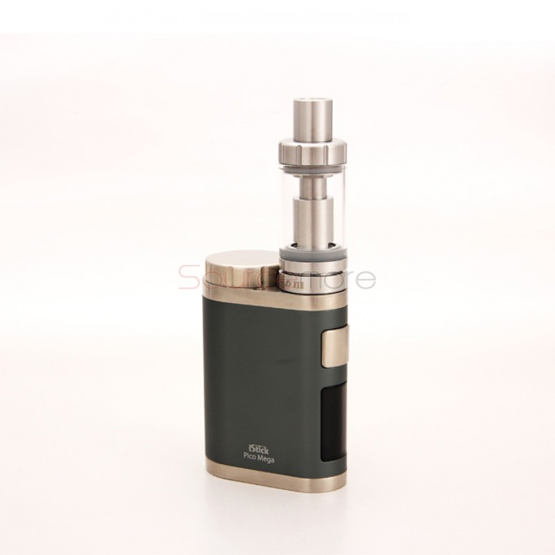 Eleaf iStick Pico Mega Kit 4.0ml Melo 3 Atomizer and TC 80W iStick Pico Mega Mod- Grey