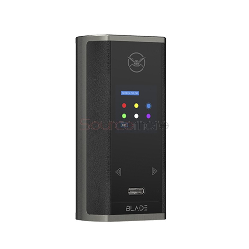 Oumier Blade 200W Box Mod Satin Nickel