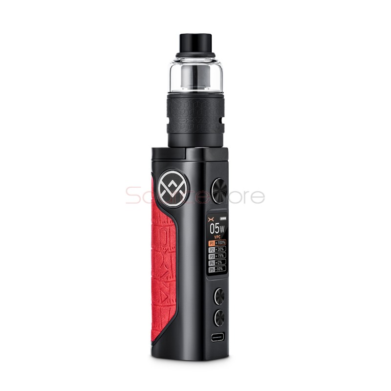 OXVA Vativ Full Kit Red Croc & Black