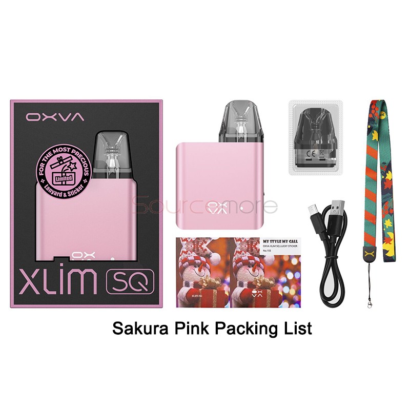 OXVA Xlim SQ Kit Sakura Pink
