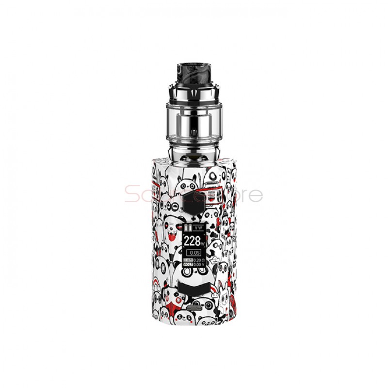 Rincoe Manto S Mesh 228W Kit with Metis Mix Atomizer - Panda