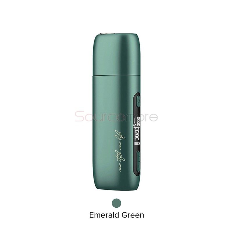 Pluscig P9 Heat Not Burn Kit Emerald Green