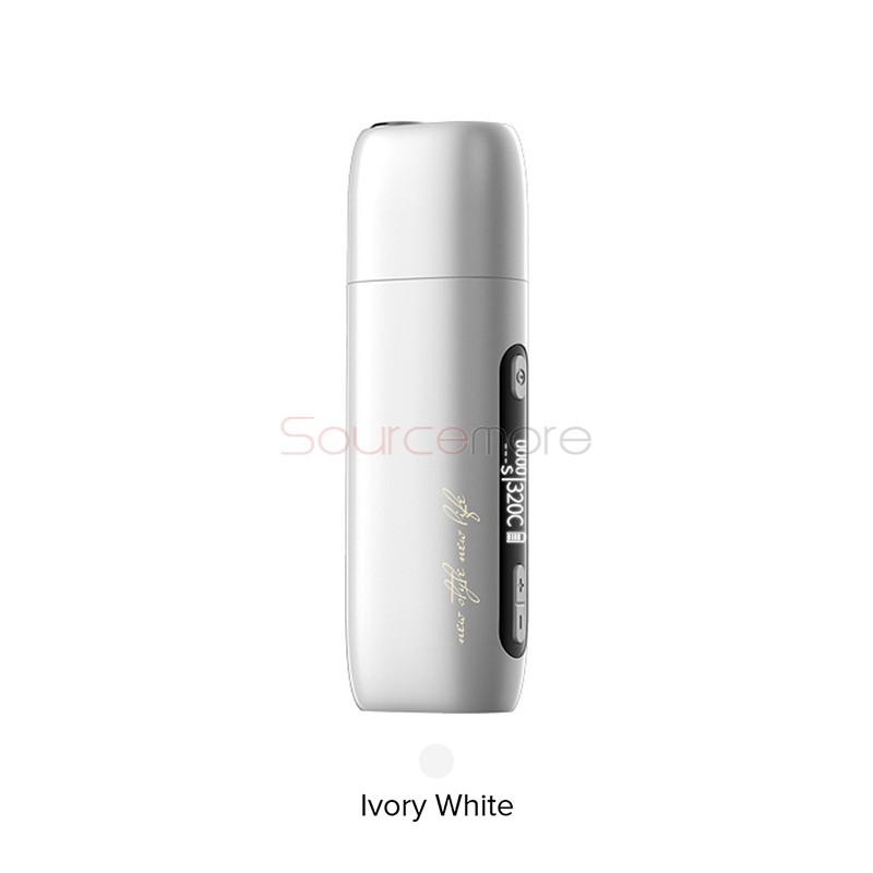 Pluscig P9 Heat Not Burn Kit Ivory White