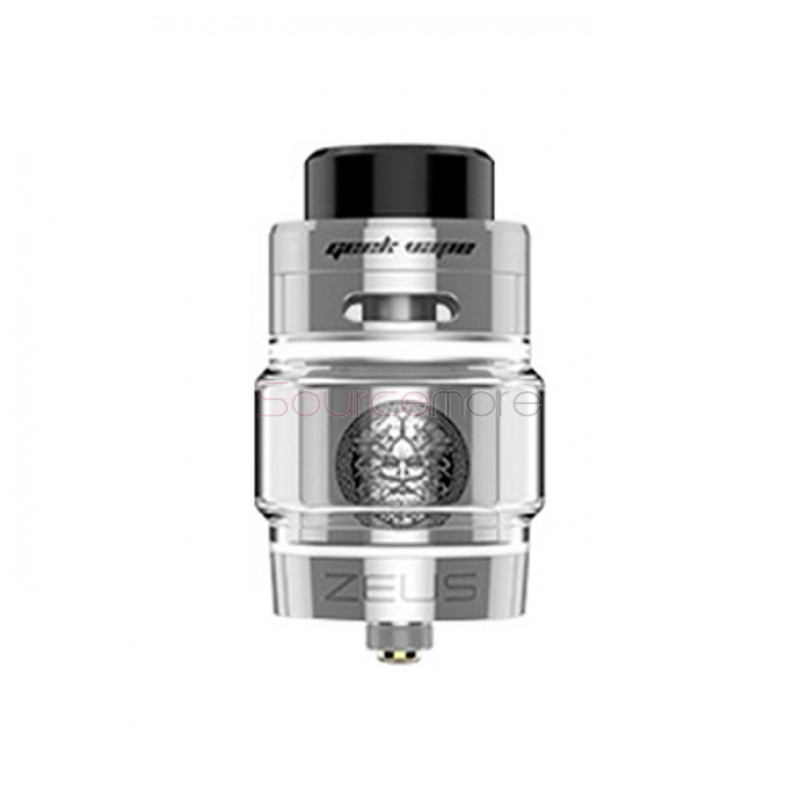 Geek Vape Zeus Dual RTA with Top Airflow 4.0ml Capacity-Polish SS