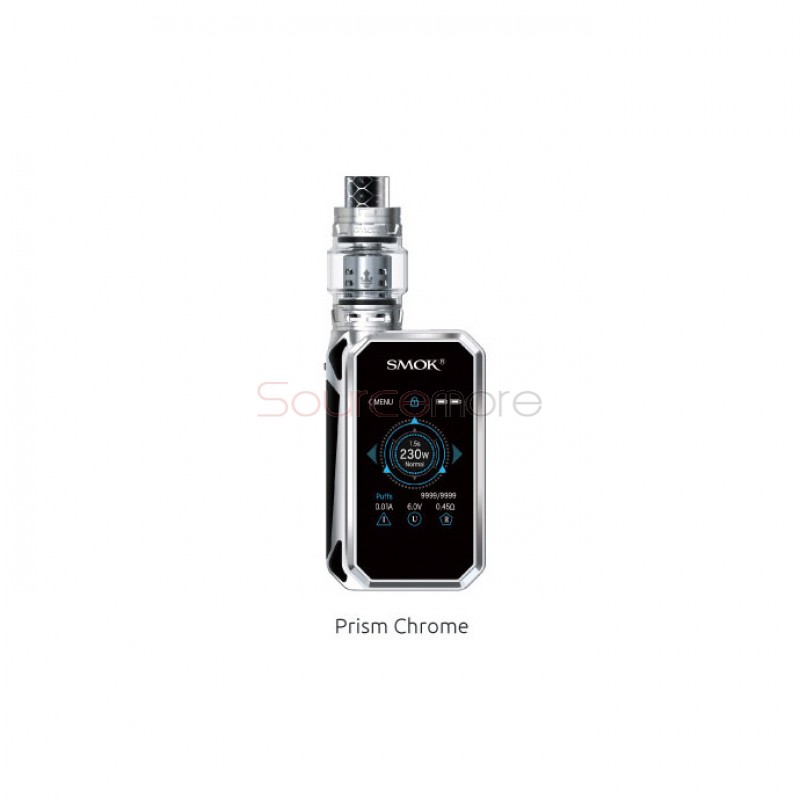 Smok G-Priv 2 Luxe Edition Kit with 230W G-Priv 2 Mod Luxe Edition and TFV12 Prince Tank-Prism Chrome