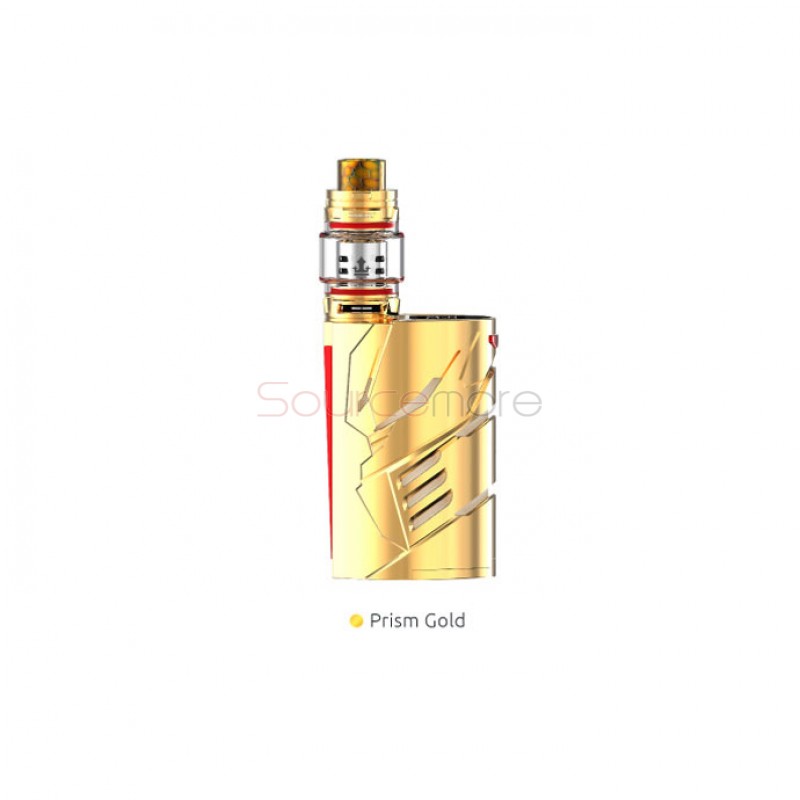 Smok T-PRIV 3 Kit 8ml TFV12 Prince Tank with T-PRIV 3 300W Mod Powered by Triple 18650 Cells- Prism gold