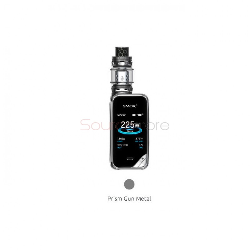 Smok X-Priv Kit with TFV12 Prince Tank 8ml - Prism Gun Metal