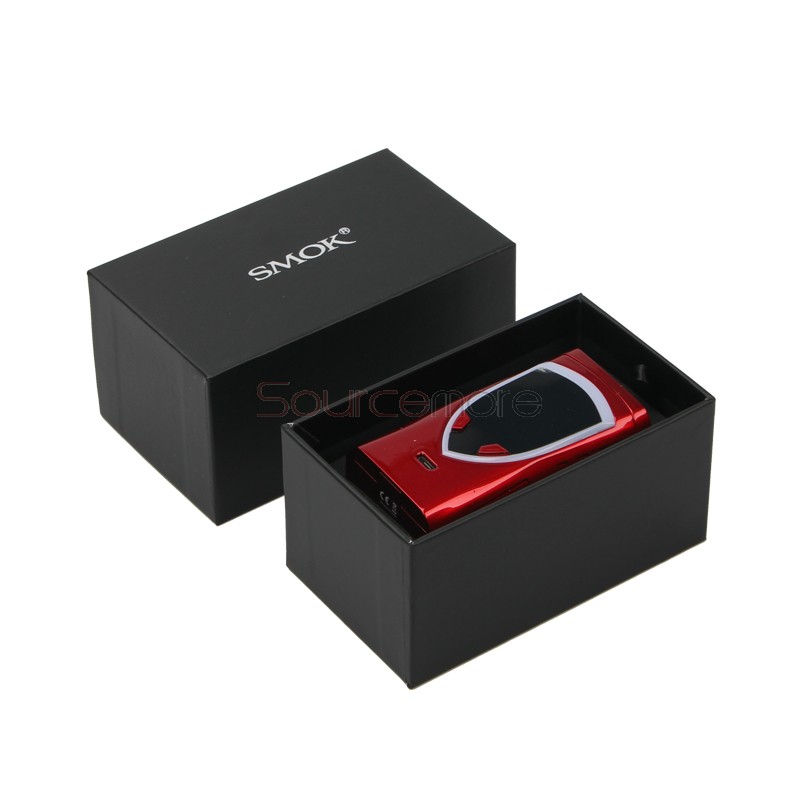 Smok ProColor 225W TC/VW Mod Powered by Dual 18650 Cells-Red