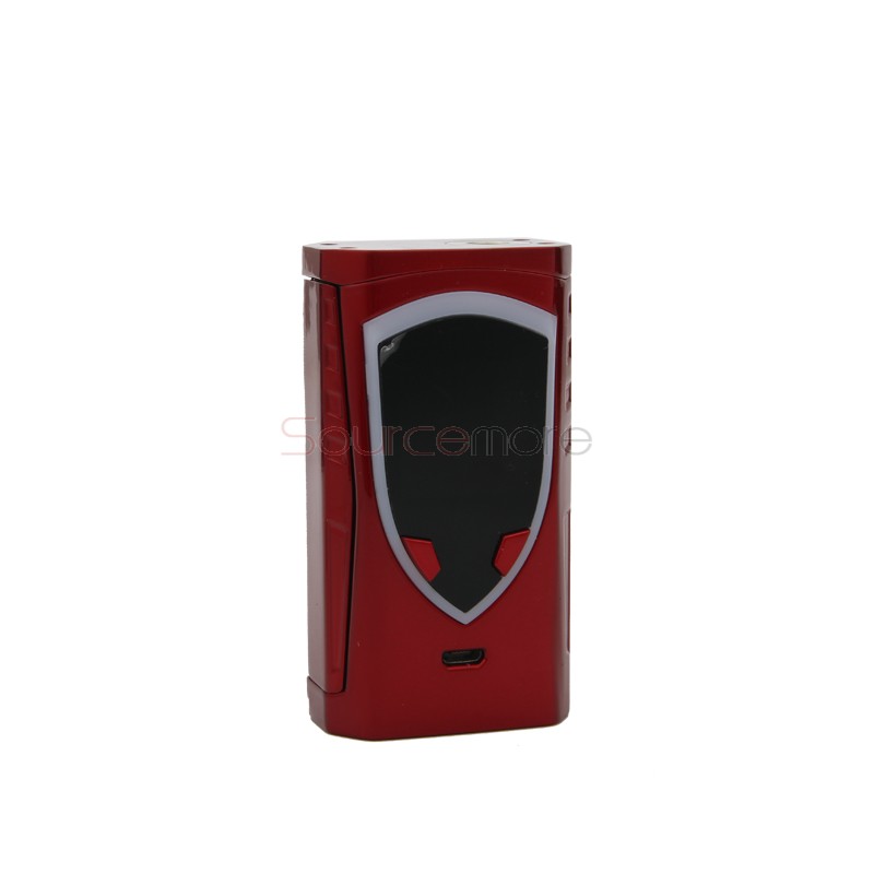 Smok ProColor 225W TC/VW Mod Powered by Dual 18650 Cells-Red